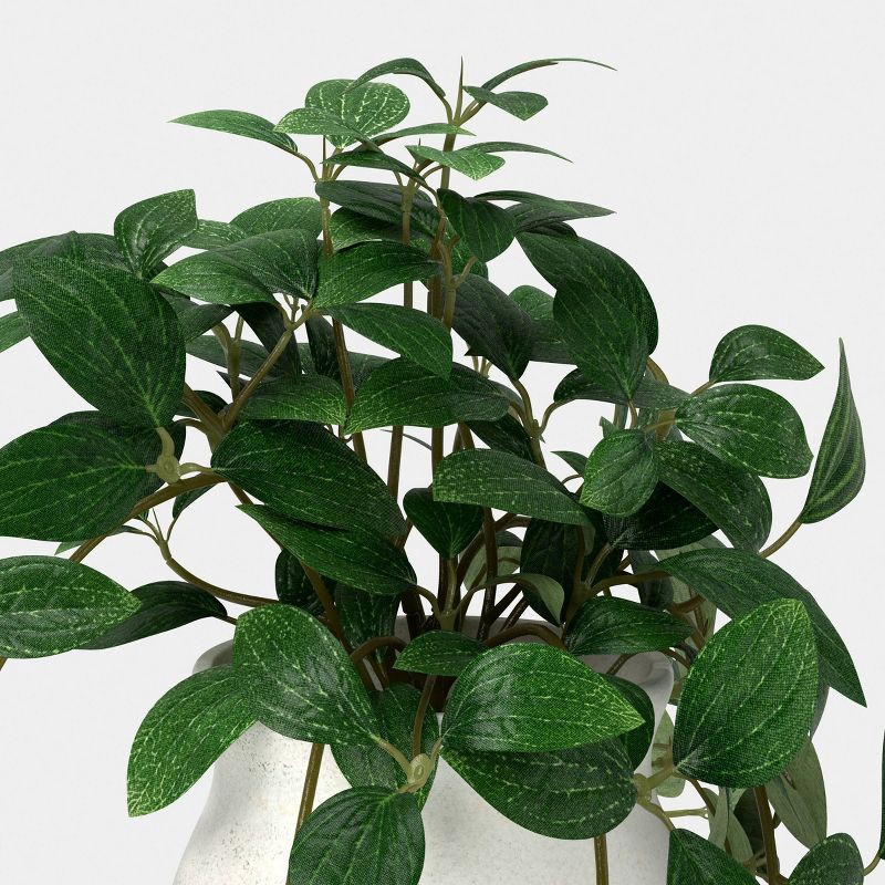 slide 3 of 4, 6" Artificial Dark Trailing Leaf Plant - Threshold™, 1 ct