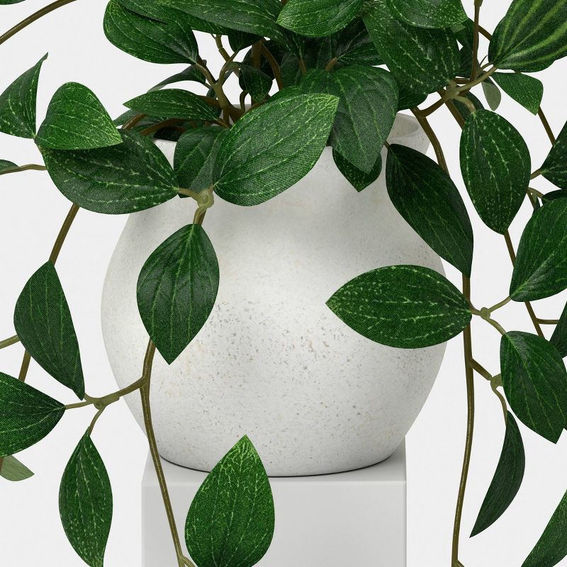 slide 4 of 4, 6" Artificial Dark Trailing Leaf Plant - Threshold™, 1 ct