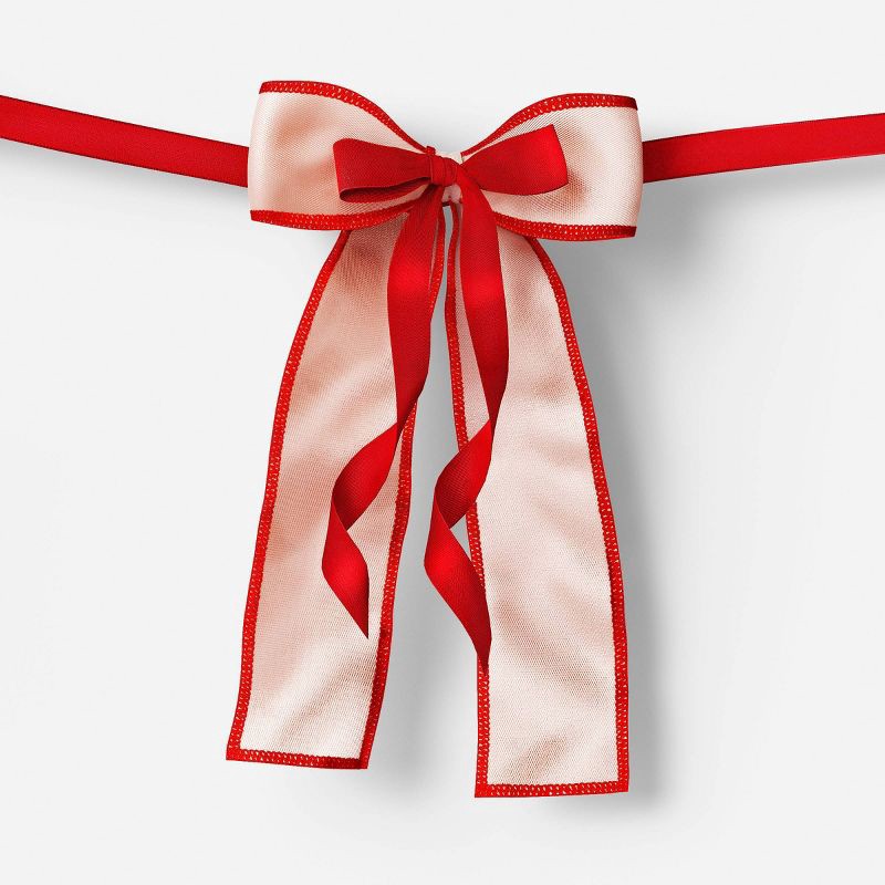 slide 3 of 3, Valentine's Day Bow Garland - Threshold™, 1 ct