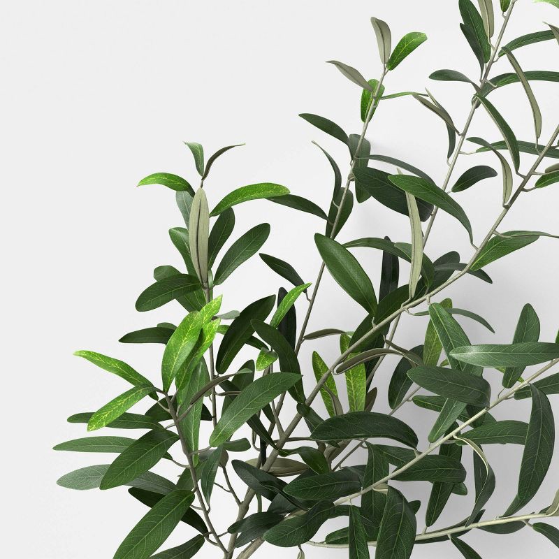 slide 3 of 3, Artificial Olive Stem Leaf Sprays - Threshold™, 1 ct