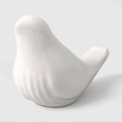 Beaded Ceramic Bird Ivory - Threshold™