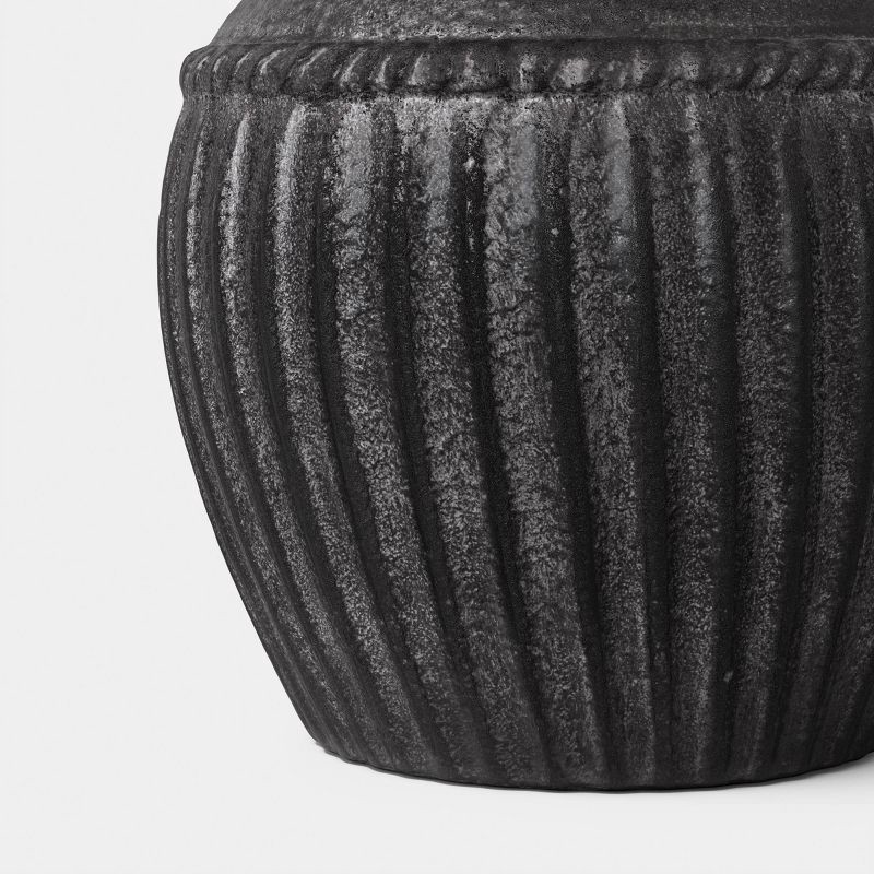 slide 3 of 4, Rustic Ceramic Bud Vase - Threshold™, 1 ct