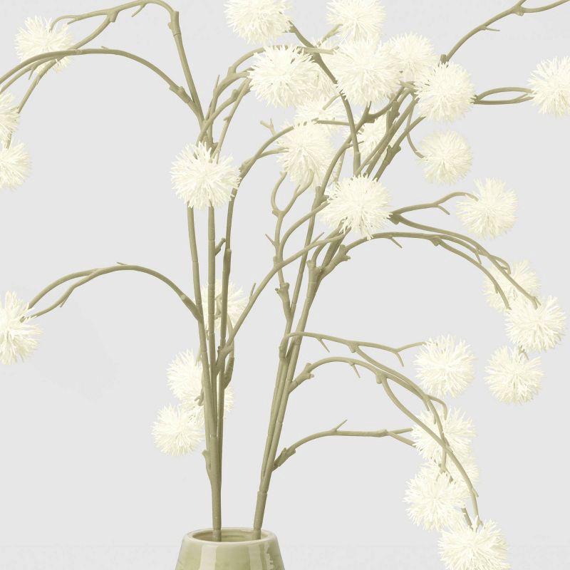 slide 3 of 4, Thistle Arrangement Cream - Threshold™, 1 ct