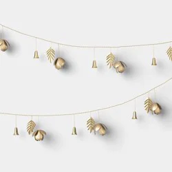 Easter Gold Metal Botanical Garland - Threshold™