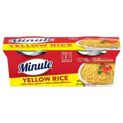 Minute Rice Ready to Serve Gluten Free Yellow Rice - 8.8oz/2ct