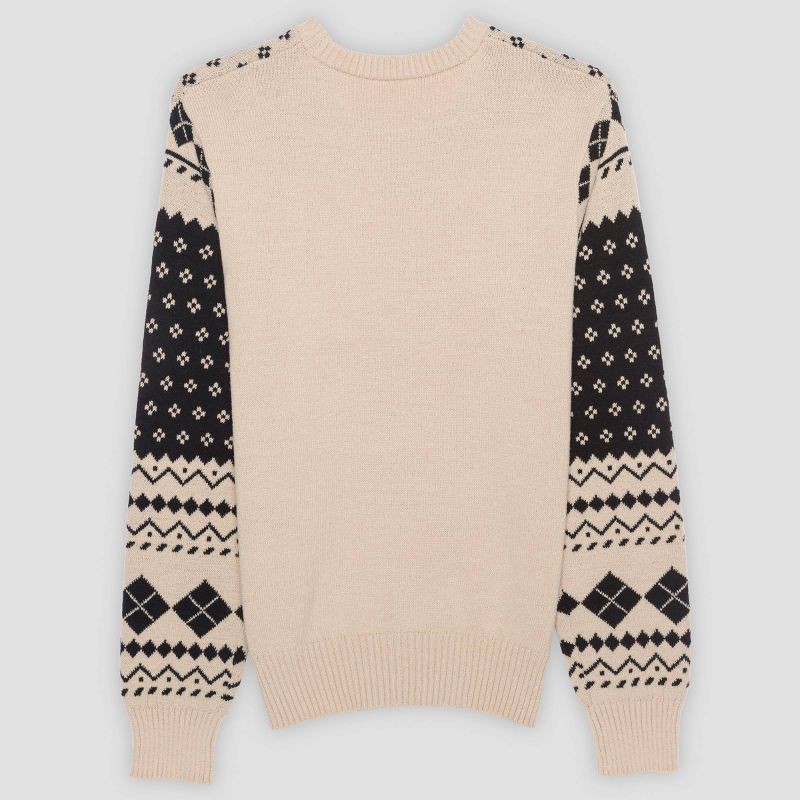 slide 3 of 3, Peanuts Men's Snoopy Scarf Graphic Sweater - Dark Gray XL, 1 ct