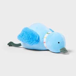 Bird Kids' Mini Weighted Plush Throw Pillow Blue - Pillowfort™