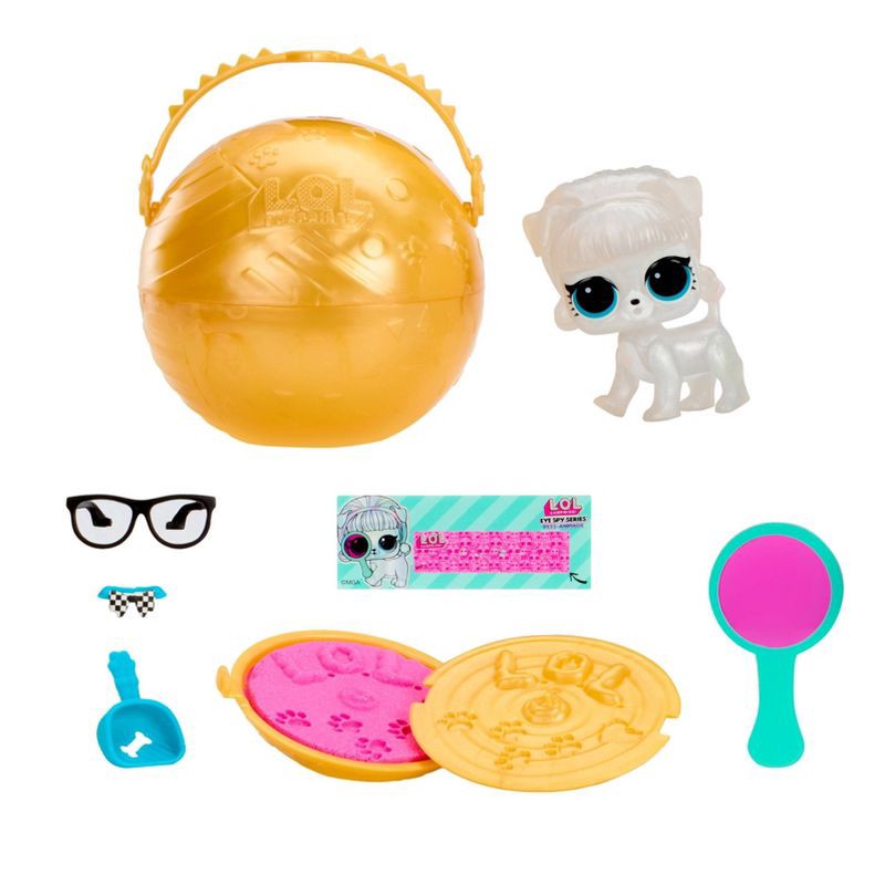 slide 2 of 8, L.O.L. Surprise! Eye Spy Series Pets Doll: Includes Color-Changing Features, Articulated Figure, Accessory Pieces, 1 ct