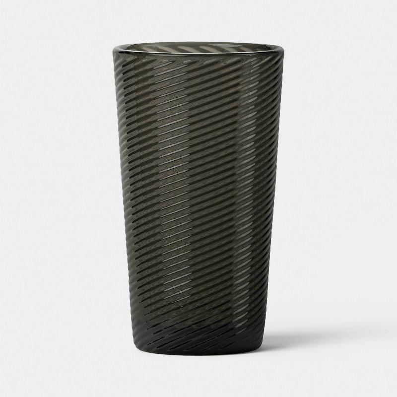 slide 1 of 3, 14.9 fl oz Glass Swirl Restful Tumbler Green - Threshold™, 14.9 fl oz