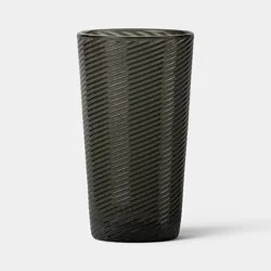 14.9 fl oz Glass Swirl Restful Tumbler Green - Threshold™