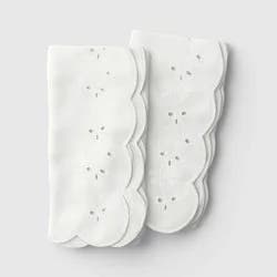 2pk Eyelet Dinner Napkins Ivory - Threshold™