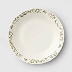 10" Stoneware Aralia Dinner Plate White - Threshold™