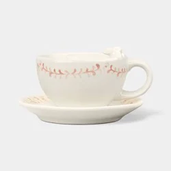 5.63 fl oz Easter Bunny Tea Cup with Saucer - Threshold™