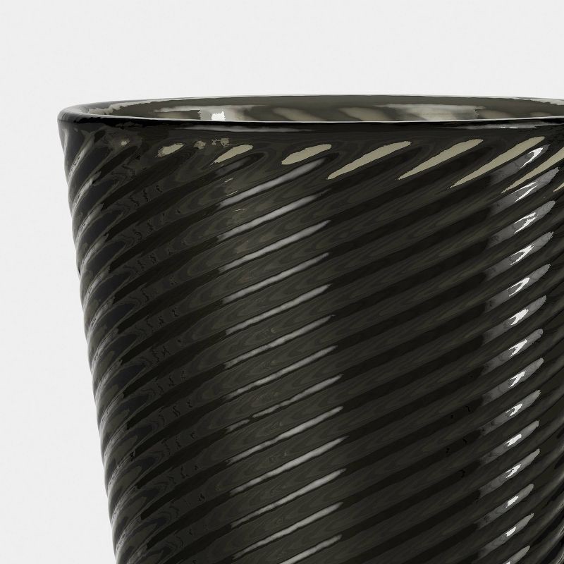 slide 3 of 3, 8.1 fl oz Swirl Restful Wine Glass Green - Threshold™, 8.1 fl oz