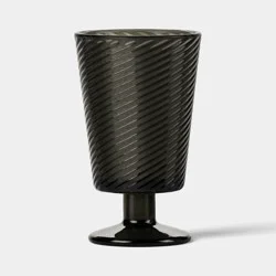 8.1 fl oz Swirl Restful Wine Glass Green - Threshold™