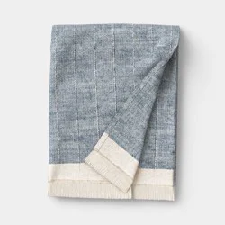 Lightweight Woven Throw Blanket Blue - Threshold™