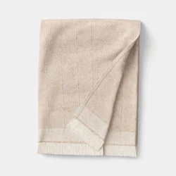Lightweight Woven Throw Blanket Neutral - Threshold™