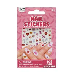 NPW 105ct Valentine's Day Icon Nail Stickers