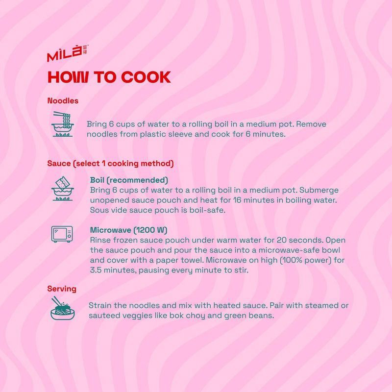 slide 7 of 7, MiLa Frozen Braised Beef Noodles - 7.8oz, 7.8 oz