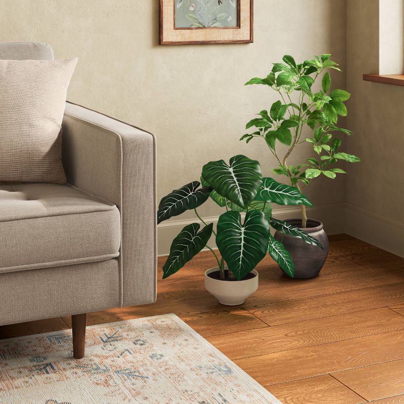 slide 2 of 4, 26" Mini Spade Leaf Tree - Threshold™, 1 ct