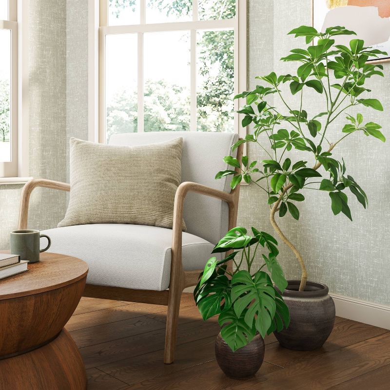 slide 2 of 4, 39" Spade Leaf Tree - Threshold™, 1 ct