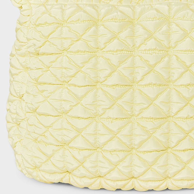 slide 5 of 5, Puffer Hobo Shoulder Bag - Wild Fable™ Yellow, 1 ct