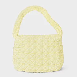 Puffer Hobo Shoulder Bag - Wild Fable™ Yellow