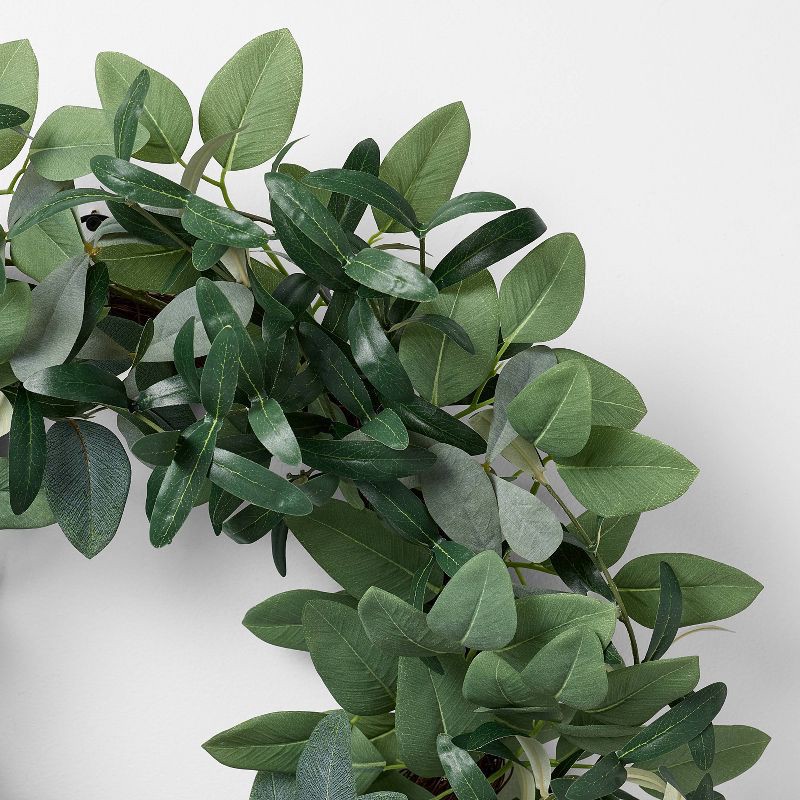 slide 3 of 4, Threshold designed w/Studio McGee Mixed Herb Wreath - Threshold™ designed with Studio McGee, 1 ct