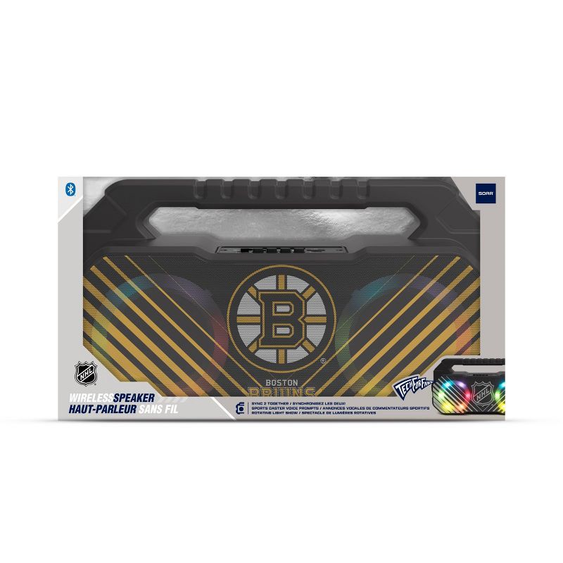 slide 2 of 3, NHL Boston Bruins Wireless BoomBox Speaker, 1 ct