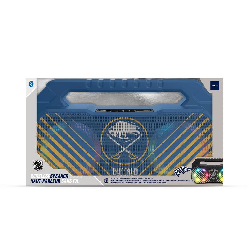 slide 2 of 3, NHL Buffalo Sabres Wireless BoomBox Speaker, 1 ct