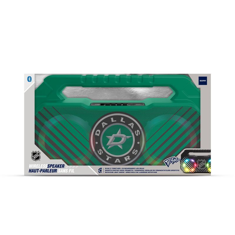 slide 2 of 3, NHL Dallas Stars Wireless BoomBox Speaker, 1 ct