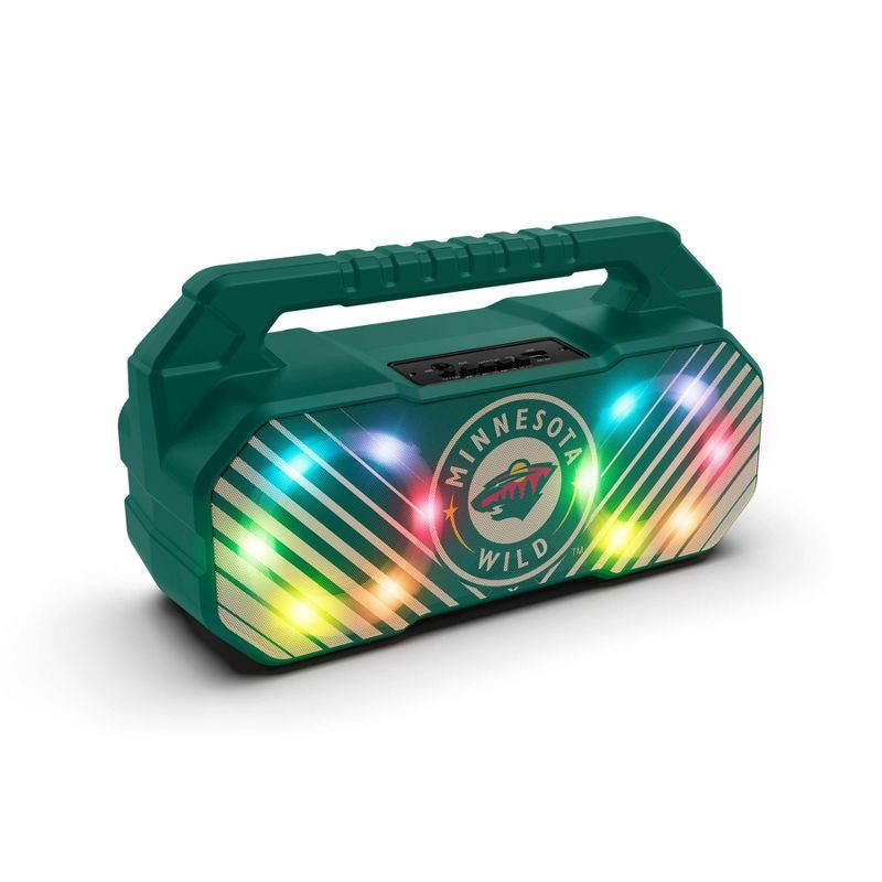 slide 3 of 3, NHL Minnesota Wild Wireless BoomBox Speaker, 1 ct