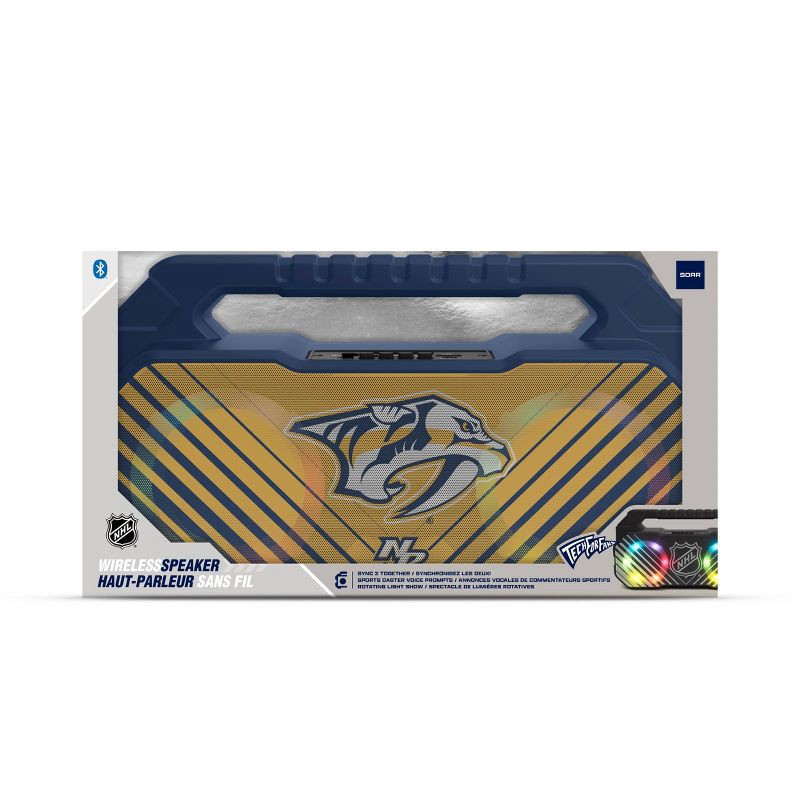 slide 2 of 3, NHL Nashville Predators Wireless BoomBox Speaker, 1 ct
