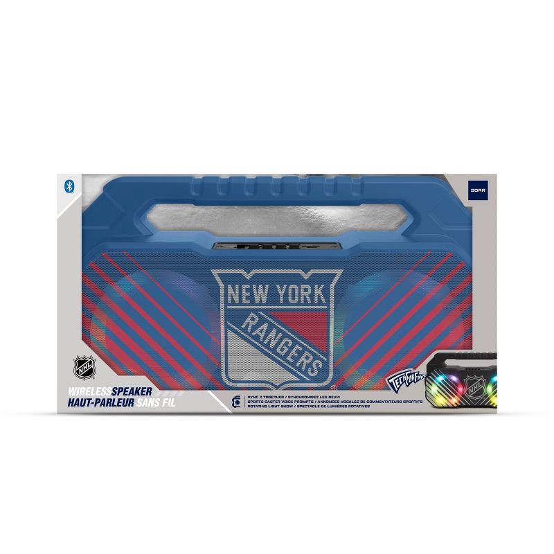 slide 2 of 3, NHL New York Rangers Wireless BoomBox Speaker, 1 ct