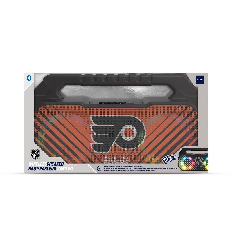 slide 2 of 3, NHL Philadelphia Flyers Wireless BoomBox Speaker, 1 ct