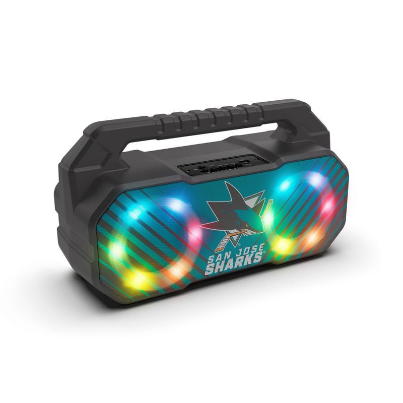 slide 3 of 3, NHL San Jose Sharks Wireless BoomBox Speaker, 1 ct