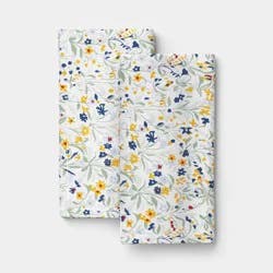 2pk Cotton Multi Floral Dinner Napkins - Room Essentials™