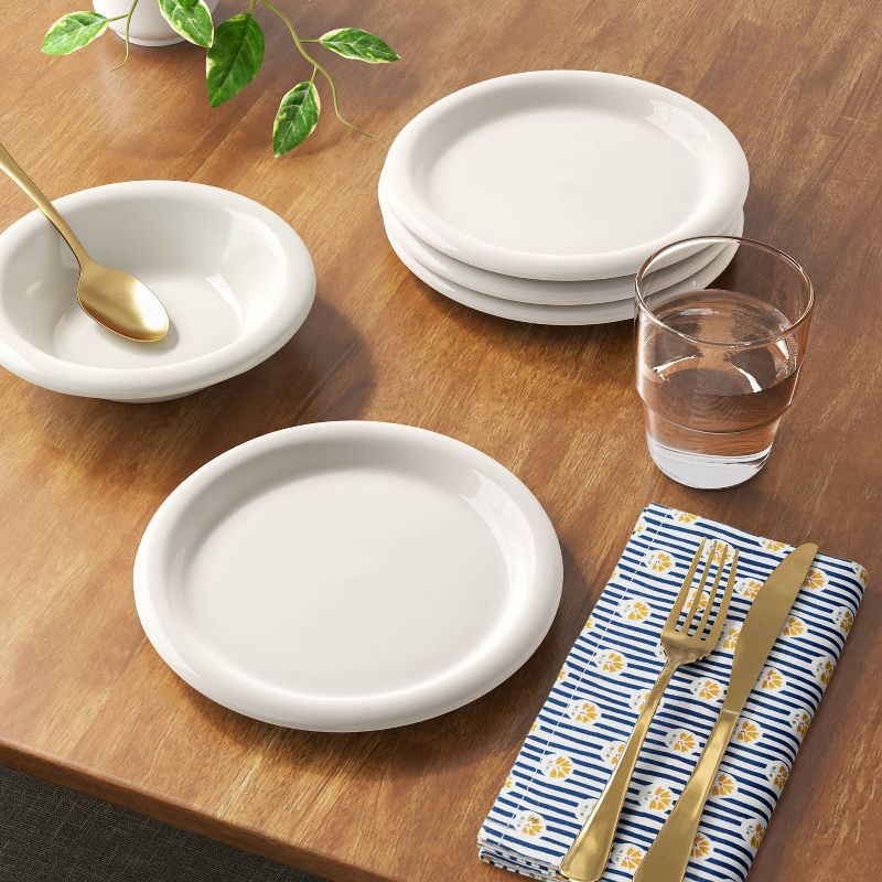 slide 2 of 4, 2pk Cotton Floral Dinner Napkins - Room Essentials™, 2 ct