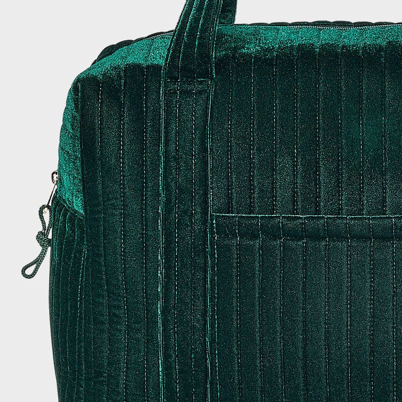 slide 5 of 7, Velvet Weekender Duffel Bag - Universal Thread™ Green, 1 ct