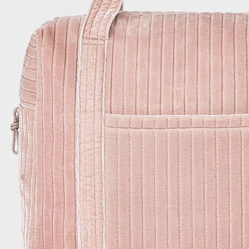 slide 5 of 7, Velvet Weekender Duffel Bag - Universal Thread™ Pink, 1 ct