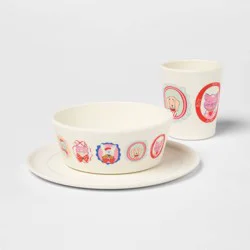 3pc Figural Animal Dinnerware Set - Pillowfort™