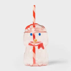 10 fl oz Figural Dog shape with Bow Tumbler - Pillowfort™