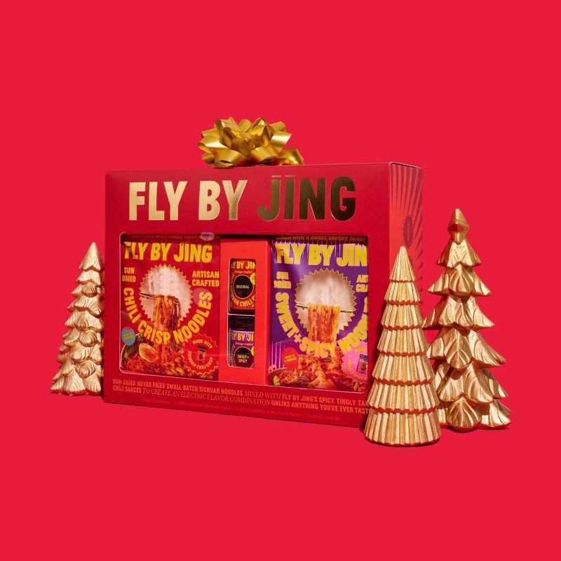 slide 2 of 6, FLY BY JING Holiday Noodle Gift Set - 20.2oz, 20.2 oz