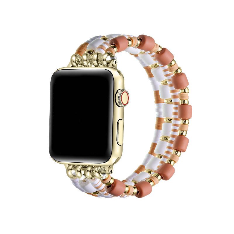 slide 1 of 4, Posh Tech Emily Beaded Band for Apple Watch, 1 ct
