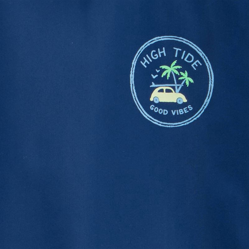 slide 3 of 4, Carter's Just One You® Toddler Boys' Long Sleeve Scenic 2PC Rash Guard & Trunk Set - Blue 12M, 2 ct