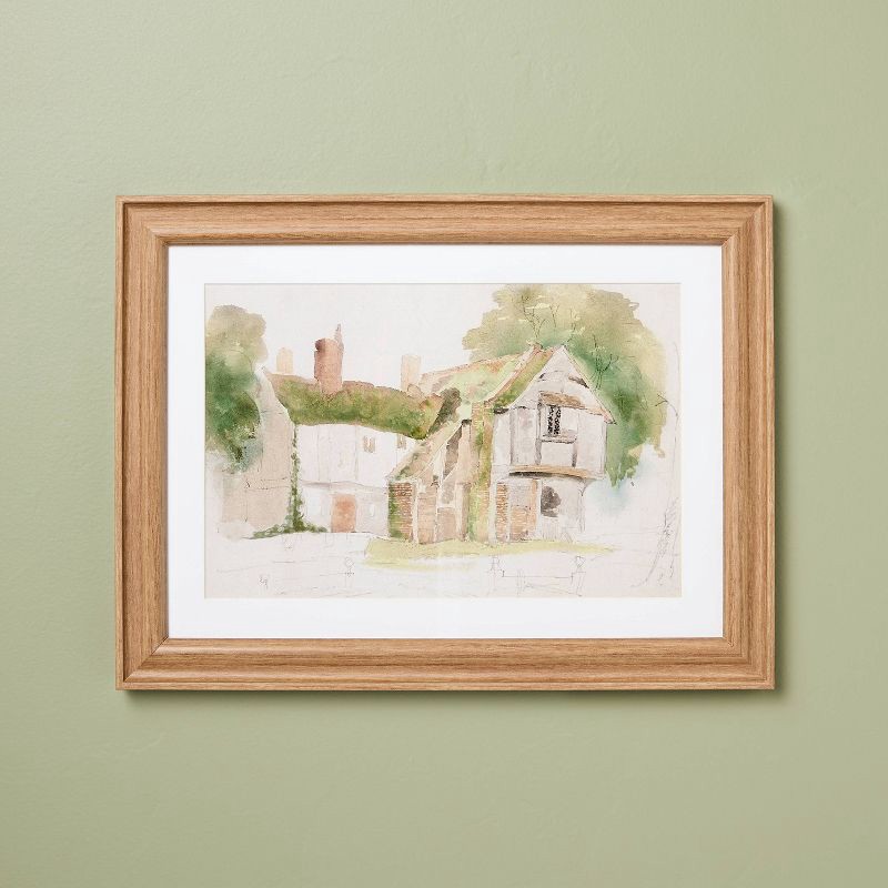 slide 1 of 3, Hearth & Hand with Magnolia 16"x12" Spring Cottage Wall Art - Hearth & Hand™ with Magnolia, 1 ct