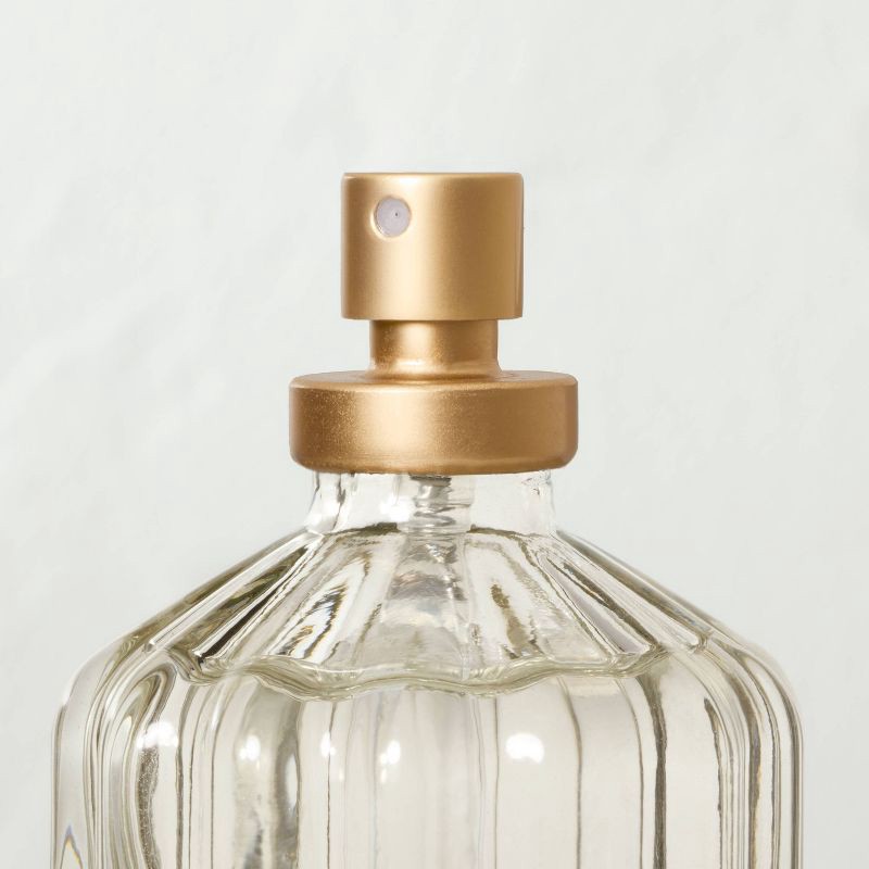 slide 4 of 4, Hearth & Hand with Magnolia Ribbed Colored Glass Salt Room Spray 4.05 fl oz - Hearth & Hand™ with Magnolia, 4.05 fl oz