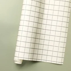 Hearth & Hand with Magnolia Gift Wrap Cream/Navy Plaid - Hearth & Hand™ with Magnolia