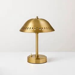 Hearth & Hand with Magnolia Portable Table Lamp Brass (Includes LED Light Bulb) - Hearth & Hand™ with Magnolia