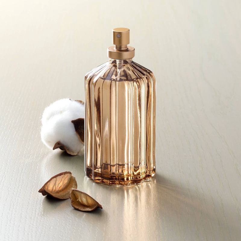 slide 2 of 4, Hearth & Hand with Magnolia Ribbed Colored Glass Pampas Room Spray 4.05 fl oz - Hearth & Hand™ with Magnolia, 4.05 fl oz